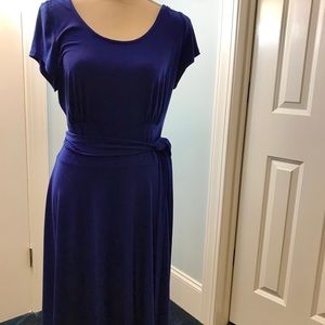 Leota Dress with Tie Sash